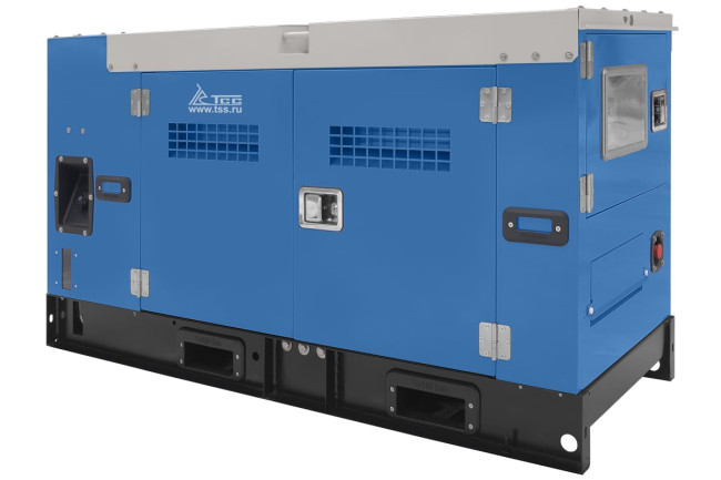 Дизельный генератор ТСС АД-12С-Т400-2РКМ5 в шумозащитном кожухе в Ижевске