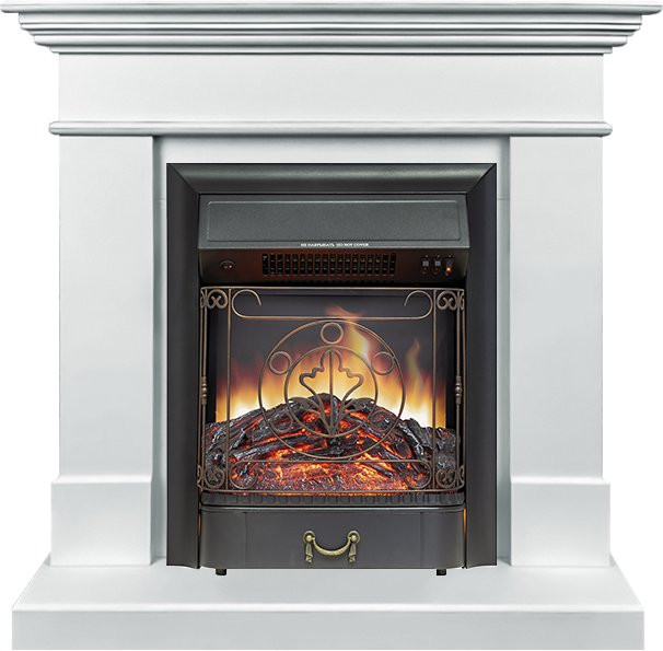 Каминокомплект California SFT (Разборный) - Белый с очагом Majestic FX Black в Ижевске