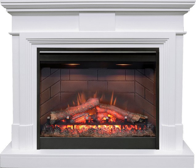 Каминокомплект Coventry - Белый с очагом Symphony 26'' DF2608-INT в Ижевске