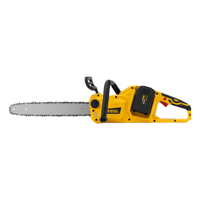 Цепная пила аккумуляторная бесщеточная RCS400-36, Li-ion, 36 В, 4 Ач, шина 400 мм Denzel в Ижевске