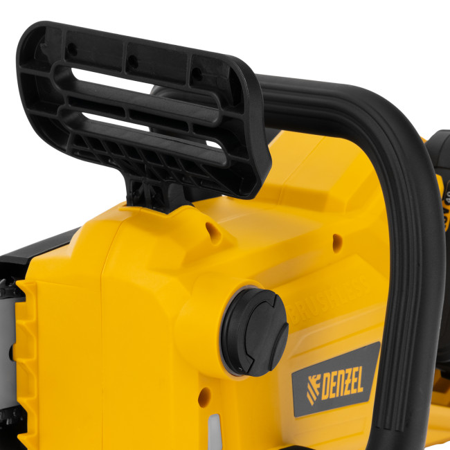 Цепная пила аккумуляторная бесщеточная RCS400-36, Li-ion, 36 В, 4 Ач, шина 400 мм Denzel в Ижевске