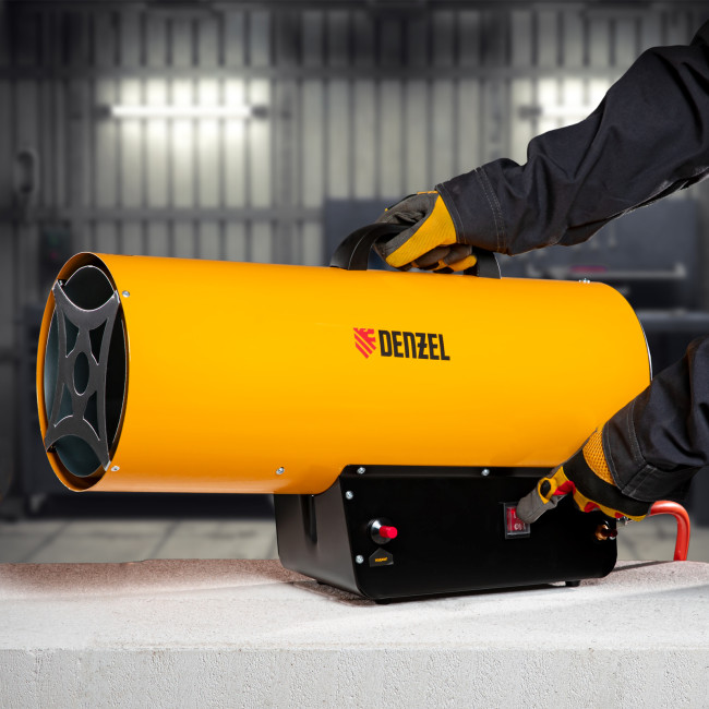 Газовая тепловая пушка GHG-50, 50 кВт, 1400 м3/ч, пропан-бутан Denzel в Ижевске Газовая тепловая пушка GHG-50, 50 кВт, 1400 м3/ч, пропан-бутан Denzel в Ижевске