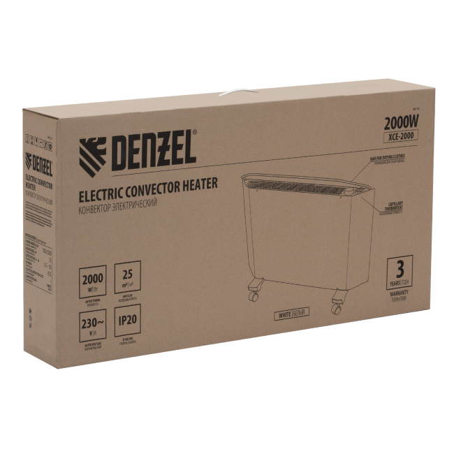 Конвектор электрический XCE-2000, 230 В, 2000 Вт, X-образный нагреватель Denzel в Ижевске Конвектор электрический XCE-2000, 230 В, 2000 Вт, X-образный нагреватель Denzel в Ижевске