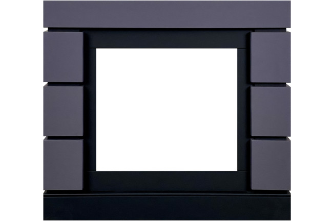 Каминокомплект Modern SFT (Разборный) - Серый графит с очагом Vision 23 EF LED 3D FX в Ижевске