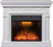 Каминокомплект Athena - Белый с очагом Emerald 23