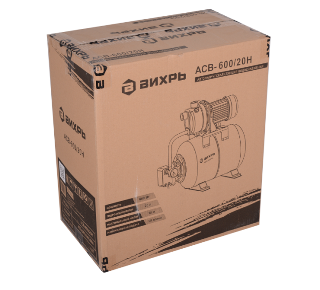 Насосная станция ВИХРЬ АСВ-600/20Н в Ижевске Насосная станция ВИХРЬ АСВ-600/20Н в Ижевске