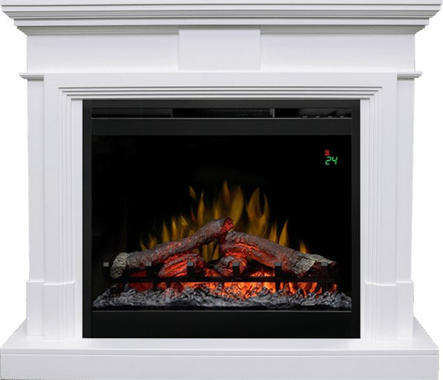 Каминокомплект Coventry - Белый с очагом Symphony 26'' DF2624L-INT в Ижевске