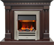 Каминокомплект Dallas - Темный дуб с очагом Chesford Каминокомплект Dallas - Темный дуб с очагом Chesford