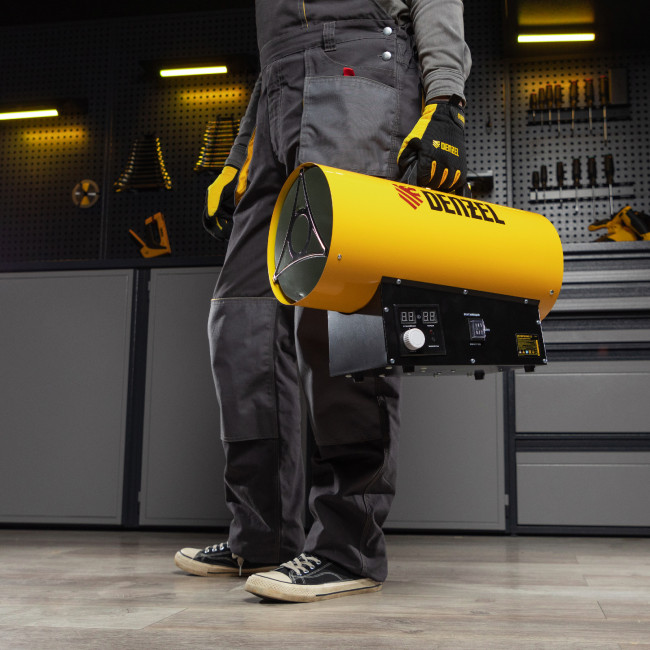 Газовая тепловая пушка GHG-15i, 15 кВт, цифровой термостат, пропан-бутан Denzel в Ижевске