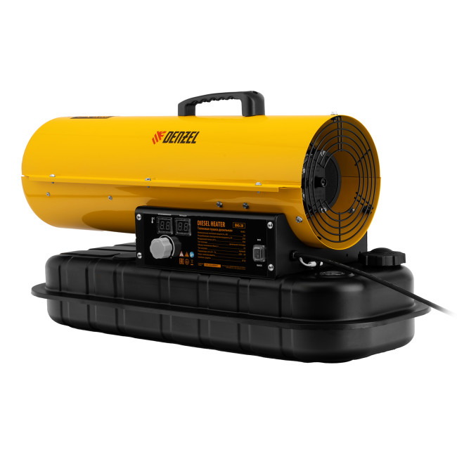 Дизельная тепловая пушка DHG-20, 20 кВт, 500 м3/ч, прямой нагрев Denzel в Ижевске Дизельная тепловая пушка DHG-20, 20 кВт, 500 м3/ч, прямой нагрев Denzel в Ижевске