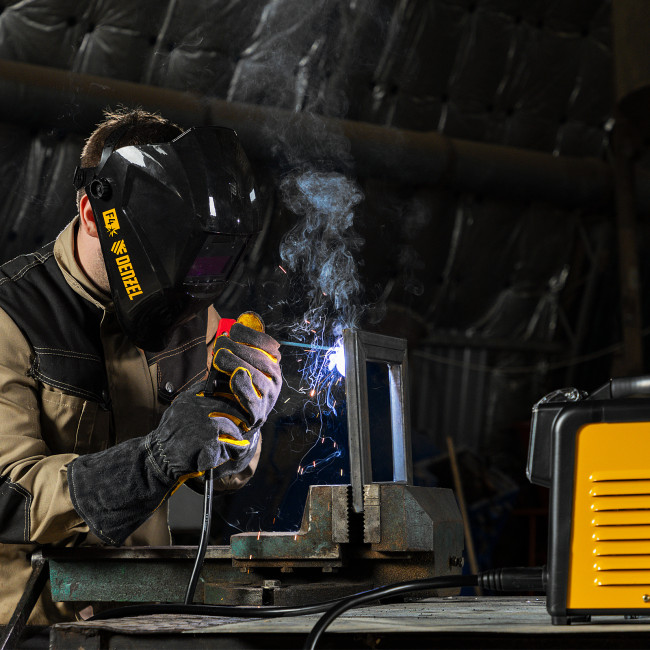 Аппарат инвертор. дуговой сварки SDM-220 Top, 220 А, ПВ 60% кейс Denzel в Ижевске Аппарат инвертор. дуговой сварки SDM-220 Top, 220 А, ПВ 60% кейс Denzel в Ижевске