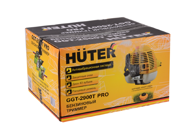 Триммер бензиновый HUTER GGT-2900T PRO (с антивибрационной системой) в Ижевске