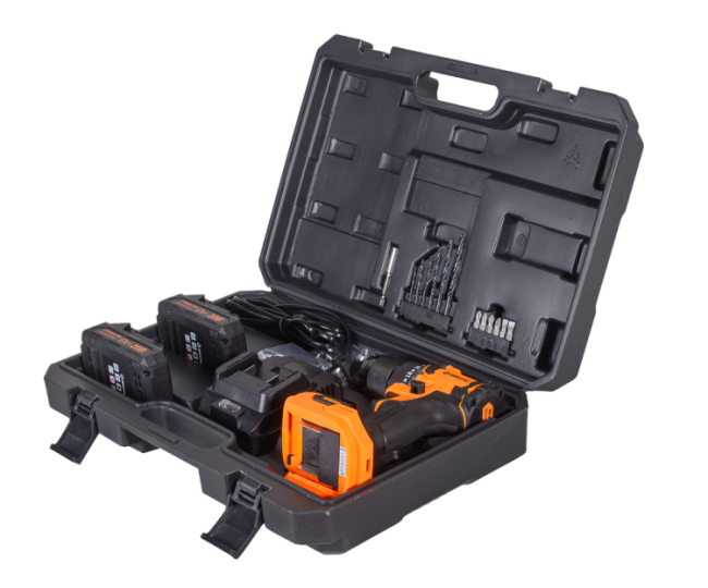 Дрель-шуруповерт аккумуляторная Вихрь ДА-20Л-2К/БП (2,0 А/ч) (бесщеточный двигатель, 70Нм) в Ижевске