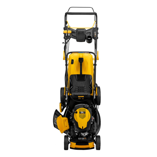 Газонокосилка бензиновая GLD-520SP-VE, 196 см3, ширина 52 см, привод, вариатор, электрический старт, 60 л Denzel в Ижевске Газонокосилка бензиновая GLD-520SP-VE, 196 см3, ширина 52 см, привод, вариатор, электрический старт, 60 л Denzel в Ижевске