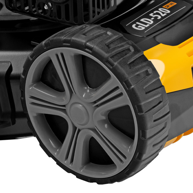 Газонокосилка бензиновая GLD-520SP-VE, 196 см3, ширина 52 см, привод, вариатор, электрический старт, 60 л Denzel в Ижевске Газонокосилка бензиновая GLD-520SP-VE, 196 см3, ширина 52 см, привод, вариатор, электрический старт, 60 л Denzel в Ижевске