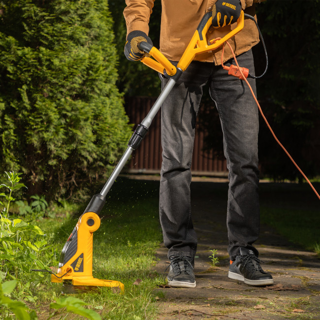 Триммер электрический TE-650, 650Вт,330мм,катушка автомат,телескоп.штанга,регул. углы накл. Denzel в Ижевске