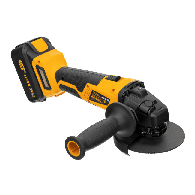 Машина углошлифовальная аккумуляторная бесщет. BLG-IB-18-125-4, Li-ion, 18 В Denzel в Ижевске