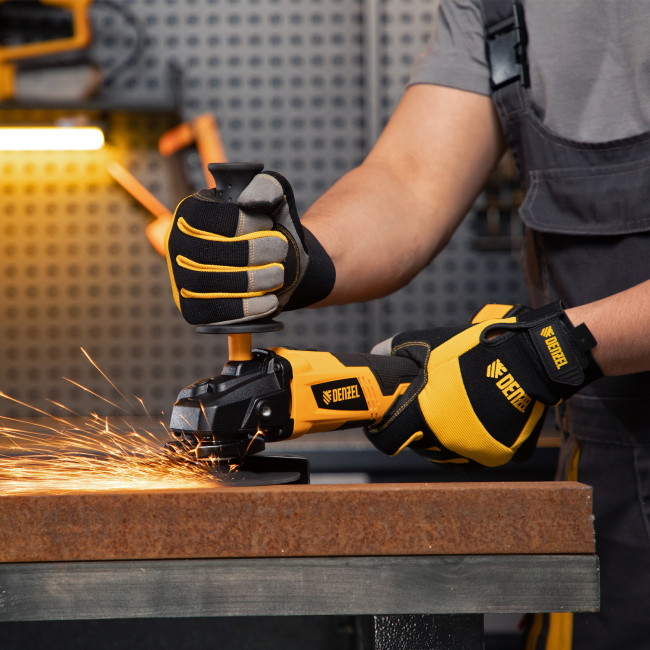 Машина углошлифовальная аккумуляторная бесщет. BLG-IB-18-125-4, Li-ion, 18 В Denzel в Ижевске