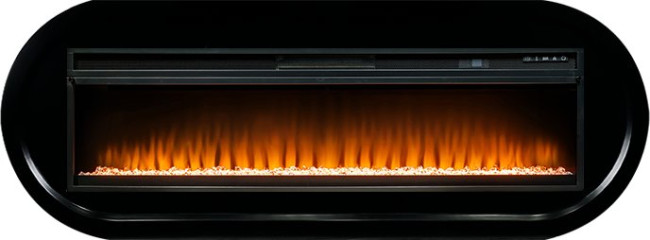Каминокомплект Ellipse - Черный с очагом Vision 60 LED в Ижевске
