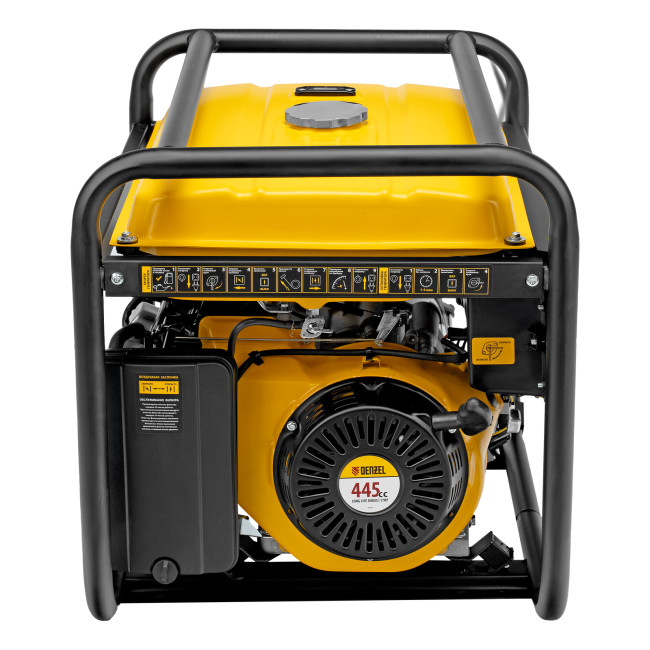 Генератор бензиновый GE 8900, 8.5 кВт, 220 В/50 Гц, 25 л, ручной старт Denzel в Ижевске