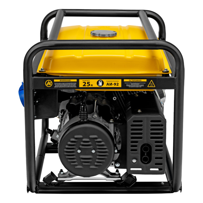 Генератор бензиновый GE 8900, 8.5 кВт, 220 В/50 Гц, 25 л, ручной старт Denzel в Ижевске