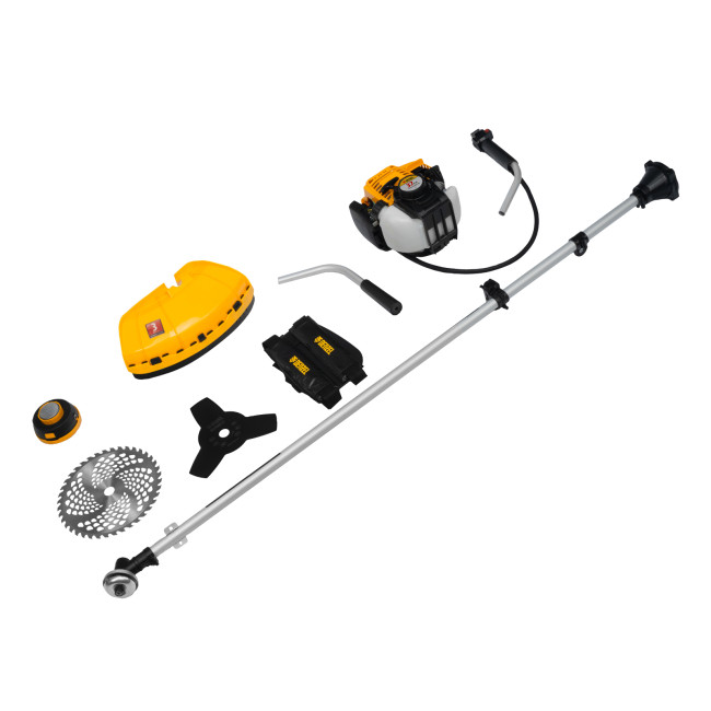 Триммер бензиновый DTL-37-4T, 4-тактный, 37 см3, неразъемная штанга, состоит из 2 частей Denzel в Ижевске