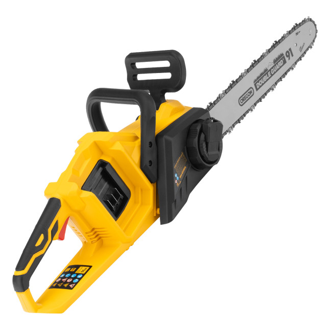 Цепная пила аккумуляторная бесщет. RCS400-36-0, Li-ion, 36 В, шина 400 мм Denzel в Ижевске Цепная пила аккумуляторная бесщет. RCS400-36-0, Li-ion, 36 В, шина 400 мм Denzel в Ижевске