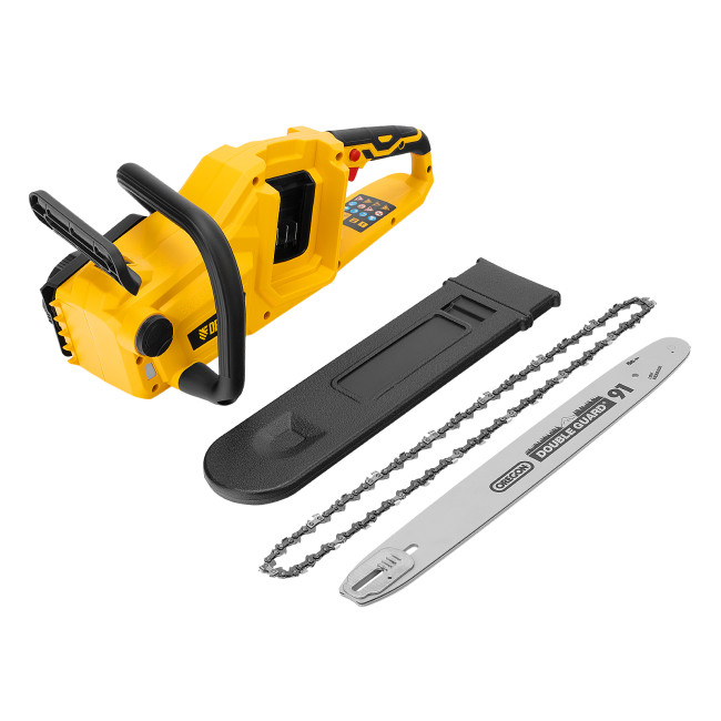 Цепная пила аккумуляторная бесщет. RCS400-36-0, Li-ion, 36 В, шина 400 мм Denzel в Ижевске Цепная пила аккумуляторная бесщет. RCS400-36-0, Li-ion, 36 В, шина 400 мм Denzel в Ижевске