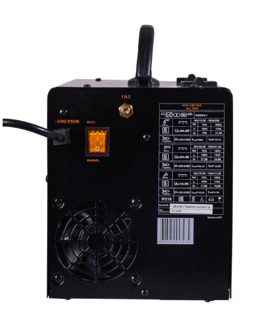 Сварочный полуавтомат Вихрь ИСА-180 MIG 5в1 PRO в Ижевске