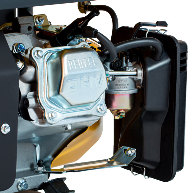 Генератор бензиновый PS 25, 2.5 кВт, 230 В, 15 л, ручной стартер Denzel в Ижевске