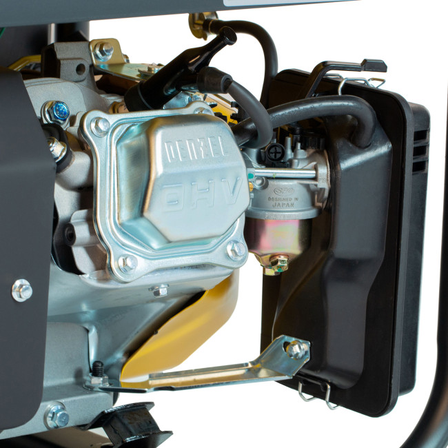 Генератор бензиновый PS 25, 2.5 кВт, 230 В, 15 л, ручной стартер Denzel в Ижевске