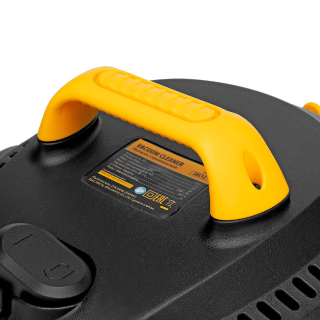 Пылесос строительный SVC15, 1200 Вт, бак 15 л, шланг 2 м Denzel в Ижевске Пылесос строительный SVC15, 1200 Вт, бак 15 л, шланг 2 м Denzel в Ижевске