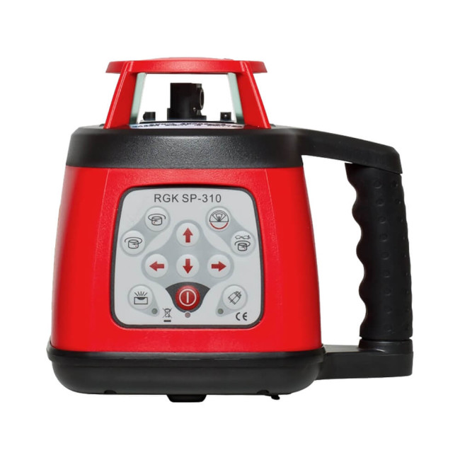 Комплект: ротационный нивелир RGK SP-310 + штатив RGK SH-170 рейка RGK LR-2 в Ижевске