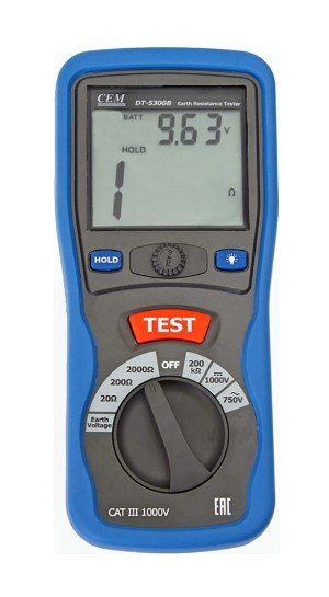 Измеритель сопротивления заземления CEM DT-5300B в Ижевске