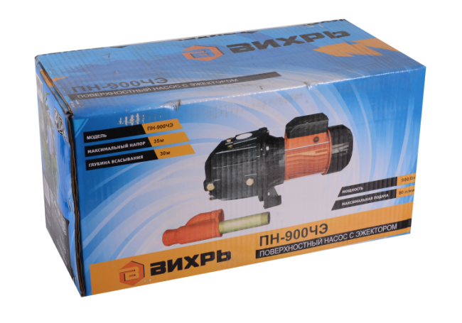 Поверхностный насос ВИХРЬ ПН-900ЧЭ в Ижевске Поверхностный насос ВИХРЬ ПН-900ЧЭ в Ижевске