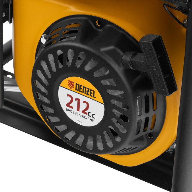 Генератор бензиновый PS 33, 3.3 кВт, 230 В, 15 л, ручной стартер Denzel в Ижевске