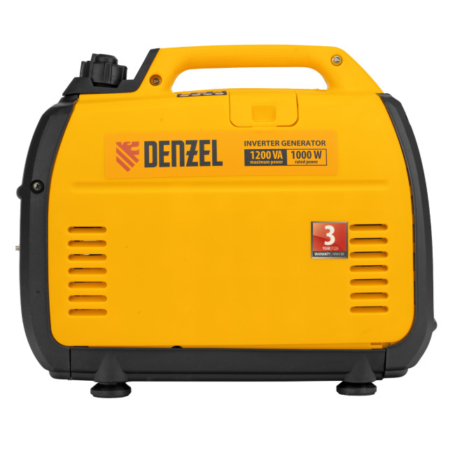 Генератор инверторный GT-1200iS, 1.2 кВт, 230 В, бак 2.4 л, закрытый корпус, ручной старт Denzel в Ижевске Генератор инверторный GT-1200iS, 1.2 кВт, 230 В, бак 2.4 л, закрытый корпус, ручной старт Denzel в Ижевске