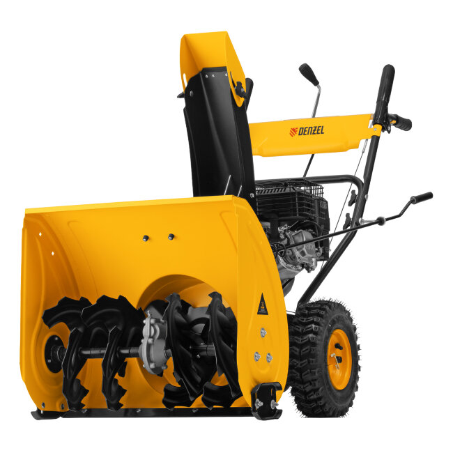 Бензиновая снегоуборочная машина SBM 610, 212 cc, ручной старт, фара Denzel в Ижевске