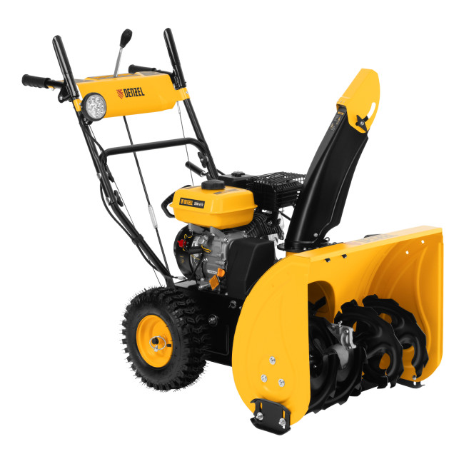 Бензиновая снегоуборочная машина SBM 610, 212 cc, ручной старт, фара Denzel в Ижевске Бензиновая снегоуборочная машина SBM 610, 212 cc, ручной старт, фара Denzel в Ижевске