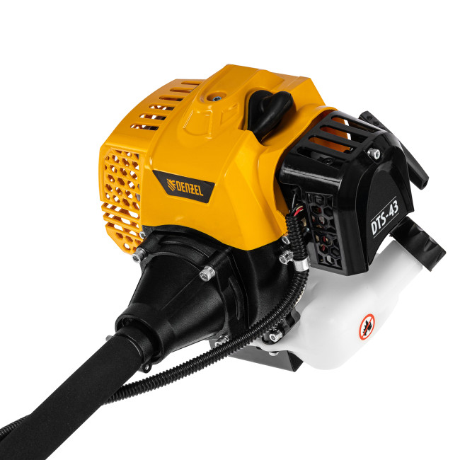 Триммер бензиновый DTS-43, 43 см3, неразъемная штанга, состоит из 2 частей Denzel в Ижевске Триммер бензиновый DTS-43, 43 см3, неразъемная штанга, состоит из 2 частей Denzel в Ижевске