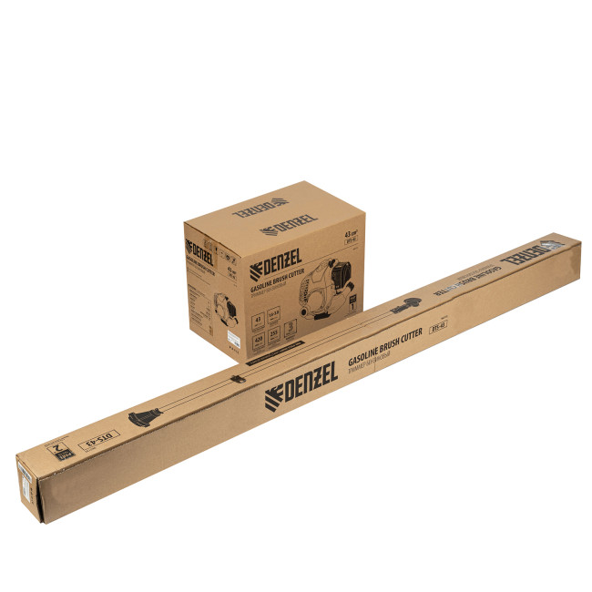 Триммер бензиновый DTS-43, 43 см3, неразъемная штанга, состоит из 2 частей Denzel в Ижевске Триммер бензиновый DTS-43, 43 см3, неразъемная штанга, состоит из 2 частей Denzel в Ижевске