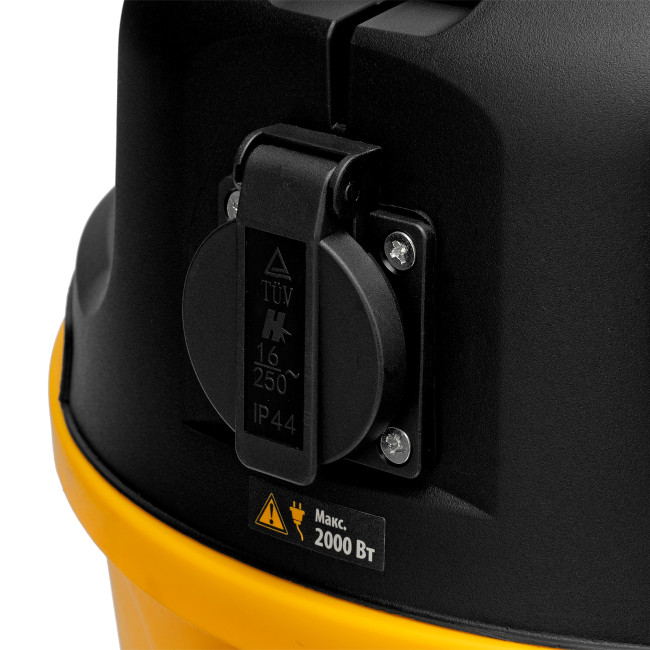 Пылесос строительный RVC20, 1400 Вт, бак 20 л, шланг 3 м, розетка с автосинхр. Denzel в Ижевске Пылесос строительный RVC20, 1400 Вт, бак 20 л, шланг 3 м, розетка с автосинхр. Denzel в Ижевске