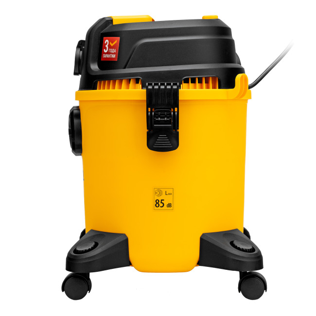 Пылесос строительный RVC20, 1400 Вт, бак 20 л, шланг 3 м, розетка с автосинхр. Denzel в Ижевске Пылесос строительный RVC20, 1400 Вт, бак 20 л, шланг 3 м, розетка с автосинхр. Denzel в Ижевске