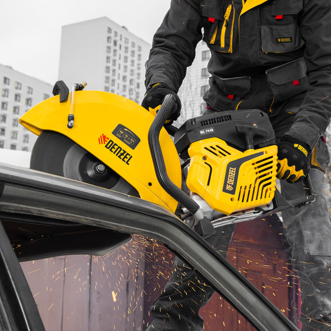 Бензорез МС-7440, 74 см3, диаметр диска 400 мм DENZEL в Ижевске