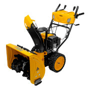 Бензиновая снегоуборочная машина SBM 610S PRO, 212 cc, электростартер, фара, обогрев Denzel Бензиновая снегоуборочная машина SBM 610S PRO, 212 cc, электростартер, фара, обогрев Denzel