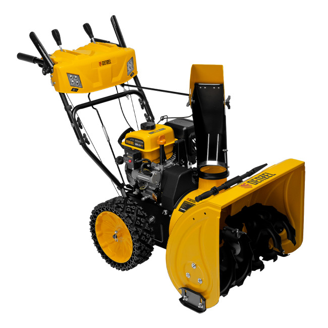 Бензиновая снегоуборочная машина SBM 610S PRO, 212 cc, электростартер, фара, обогрев Denzel в Ижевске Бензиновая снегоуборочная машина SBM 610S PRO, 212 cc, электростартер, фара, обогрев Denzel в Ижевске