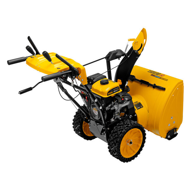 Бензиновая снегоуборочная машина SBM 610S PRO, 212 cc, электростартер, фара, обогрев Denzel в Ижевске Бензиновая снегоуборочная машина SBM 610S PRO, 212 cc, электростартер, фара, обогрев Denzel в Ижевске