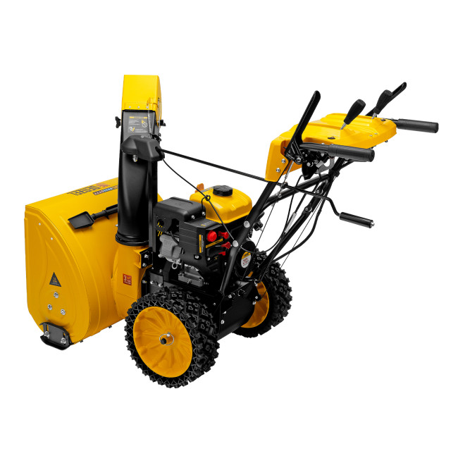 Бензиновая снегоуборочная машина SBM 610S PRO, 212 cc, электростартер, фара, обогрев Denzel в Ижевске Бензиновая снегоуборочная машина SBM 610S PRO, 212 cc, электростартер, фара, обогрев Denzel в Ижевске