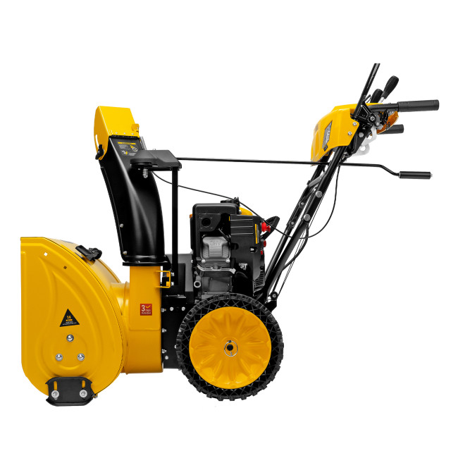 Бензиновая снегоуборочная машина SBM 610S PRO, 212 cc, электростартер, фара, обогрев Denzel в Ижевске Бензиновая снегоуборочная машина SBM 610S PRO, 212 cc, электростартер, фара, обогрев Denzel в Ижевске