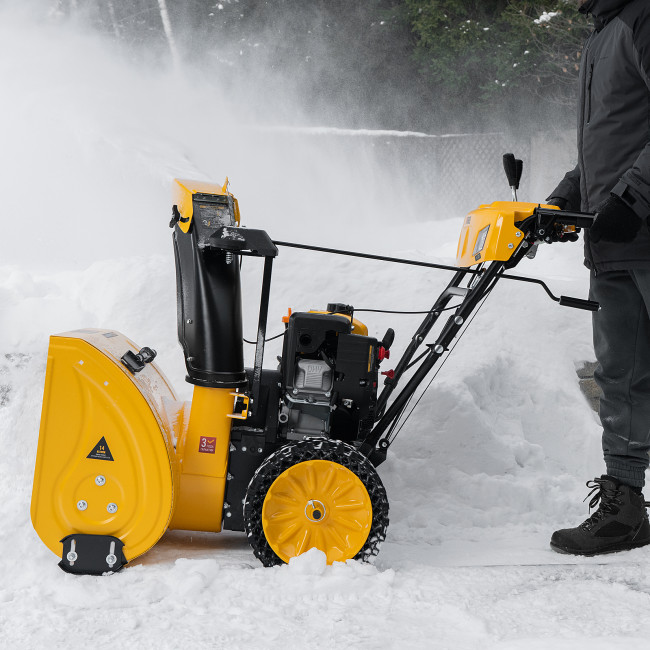 Бензиновая снегоуборочная машина SBM 610S PRO, 212 cc, электростартер, фара, обогрев Denzel в Ижевске Бензиновая снегоуборочная машина SBM 610S PRO, 212 cc, электростартер, фара, обогрев Denzel в Ижевске